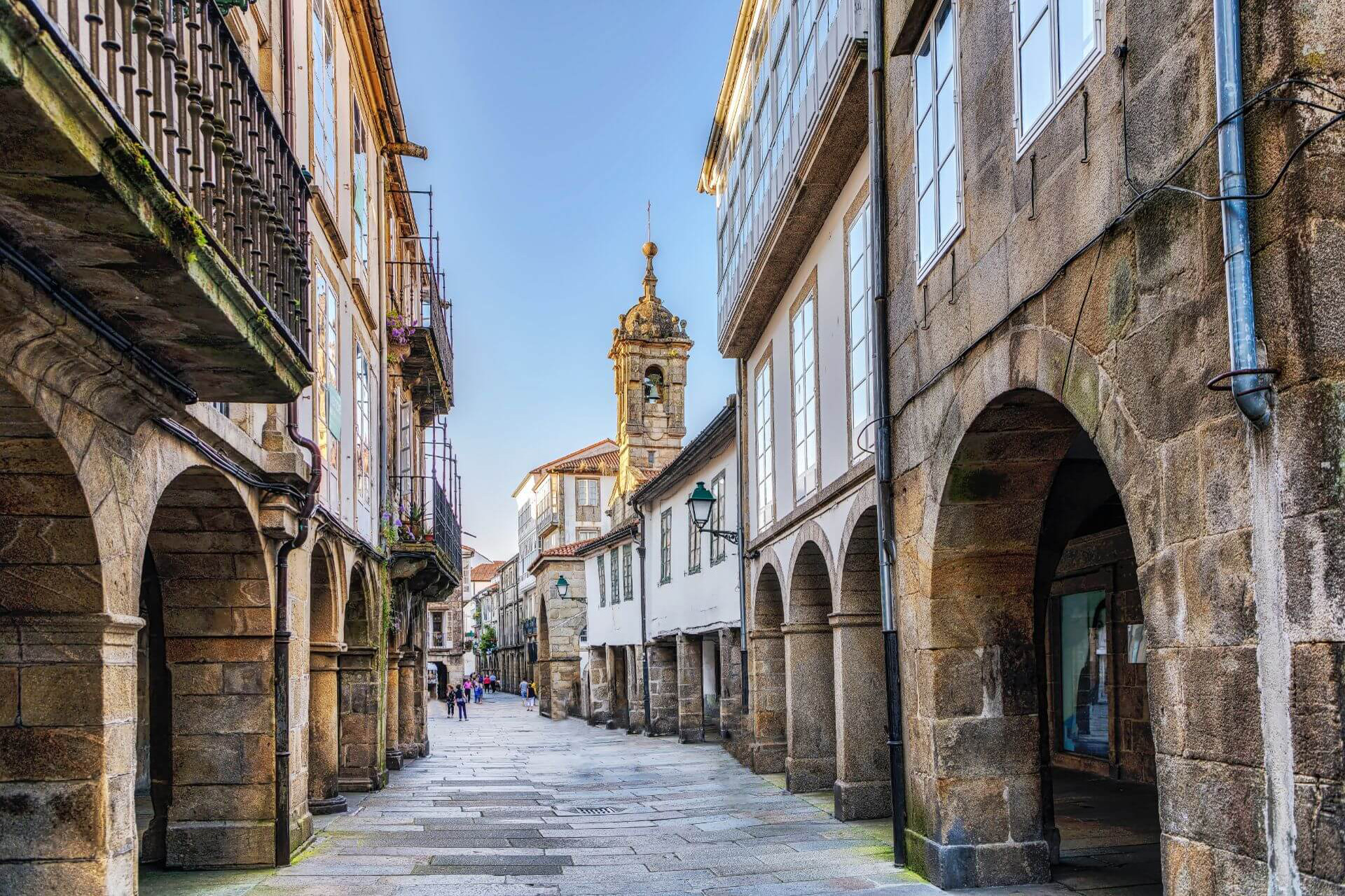 Santiago-de-Compostela-historic-street